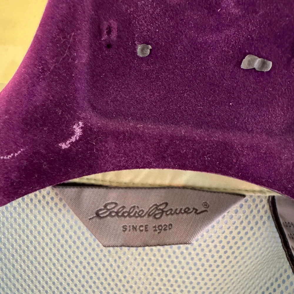 Eddie Bauer Colorblock Windbreaker - Periwinkle and Soft Yellow - Picture 2 of 16